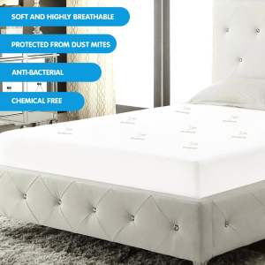 laura hill bamboo mattress protector king