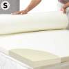 laura hill high density mattress foam topper 7cm single size bed