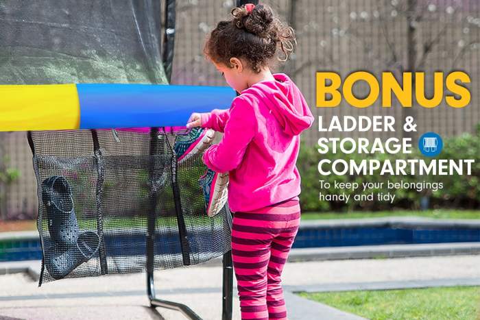 kahuna 8ft outdoor rainbow trampoline for kids and children suited for fitness exercise gymnastics with safety enclosure kahuna 8ft outdoor rainbow trampoline for kids and children suited for fitness exercise gymnastics with safety enclosure