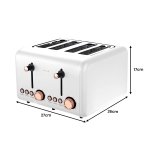 pronti 4 slice toaster rose trim collection white jQuery(document).ready(function($) { // Target the Products page if($('body').hasClass('edit-php') && $('body').hasClass('post-type-product')) { $("th.column-admin_commission").css( 'width', '10%' ); } });