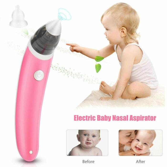 baby nasal aspirator electric safe hygienic nose cleaner snot sucker for baby (red) baby nasal aspirator electric safe hygienic nose cleaner snot sucker for baby (red)