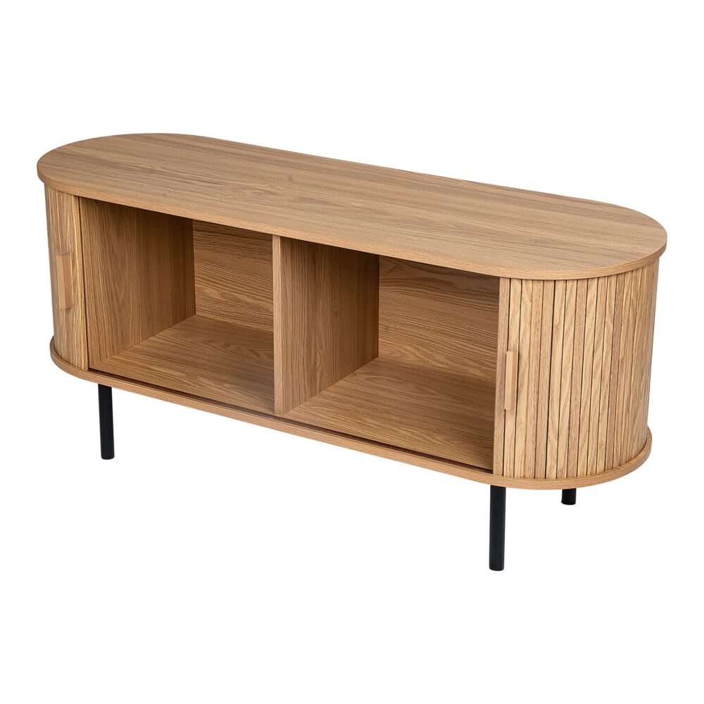 ripple sideboard with sliding doors earthy elegance redefined