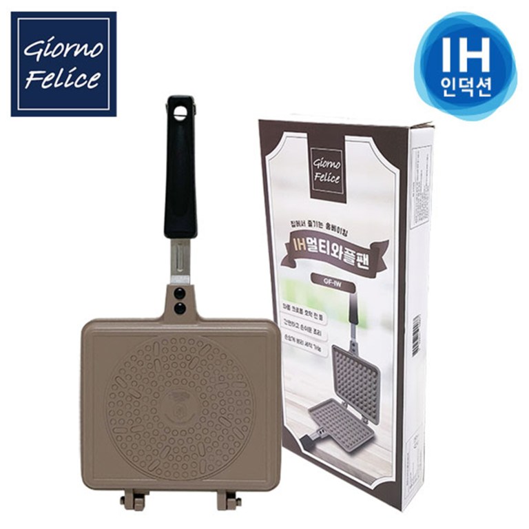 giorno felice ih waffle maker pan non stick double sided detachable