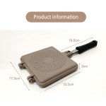 giorno felice ih waffle maker pan non stick double sided detachable