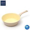 giorno felice ih wok pan 28cm ceramic non stick stir frypan induction