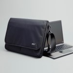 15.6/16 inch laptop sleeve padded shoulder bag travel carry case lato black