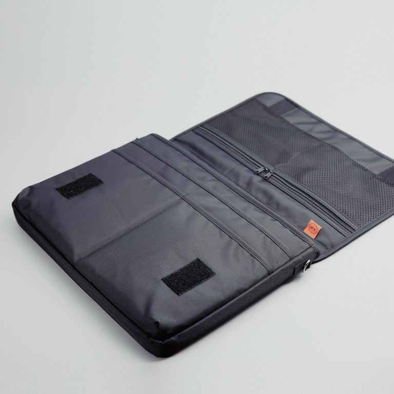 15.6/16 inch laptop sleeve padded shoulder bag travel carry case lato black