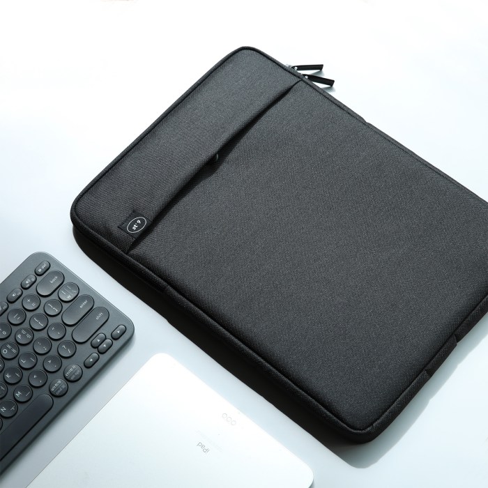 15 inch laptop sleeve padded travel carry case bag l size luke black