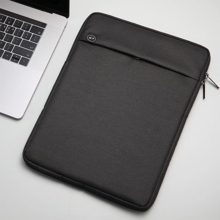15 inch laptop sleeve padded travel carry case bag l size luke black