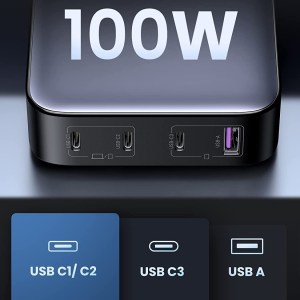 ugreen 15613 100w usb c charger, nexode 4 port gan ii charging station ugreen 15613 100w usb c charger, nexode 4 port gan ii charging station