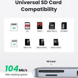 ugreen 60560 usb c hub for macbook aluminum type c adapter with 3 usb 3.0 100w ugreen 60560 usb c hub for macbook aluminum type c adapter with 3 usb 3.0 100w