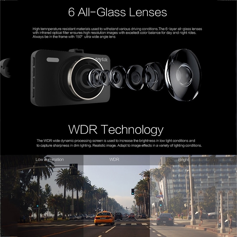 anytek a78 car dash cam full hd 1080p car dvr 170 degree wide angle (24 hours parking monitoring) anytek a78 car dash cam full hd 1080p car dvr 170 degree wide angle (24 hours parking monitoring)