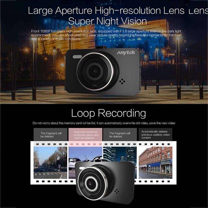 anytek a78 car dash cam full hd 1080p car dvr 170 degree wide angle (24 hours parking monitoring) anytek a78 car dash cam full hd 1080p car dvr 170 degree wide angle (24 hours parking monitoring)