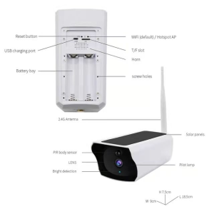 bdi y4p security wifi camera with solar & battery bdi y4p security wifi camera with solar & battery