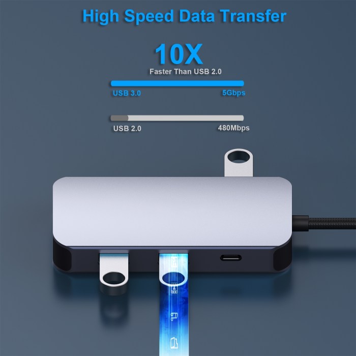 benfei 335gy usb c hub with triple display, 8 in 1 docking station (100w pd, dual 4k hdmi, vga, 3x usb 3.0)
