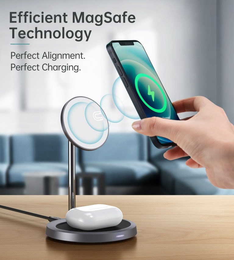 choetech t575 f magsafe iphone magnetic wireless charger stand choetech t575 f magsafe iphone magnetic wireless charger stand