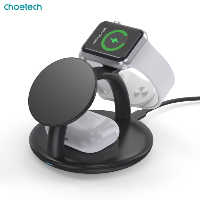 choetech t587 f 3 in 1 magnetic wireless charger station for iphone 12/13/14/airpods pro/iwatch choetech t587 f 3 in 1 magnetic wireless charger station for iphone 12/13/14/airpods pro/iwatch