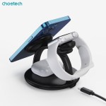 choetech t587 f 3 in 1 magnetic wireless charger station for iphone 12/13/14/airpods pro/iwatch choetech t587 f 3 in 1 magnetic wireless charger station for iphone 12/13/14/airpods pro/iwatch