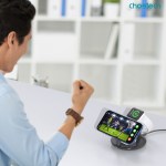 choetech t587 f 3 in 1 magnetic wireless charger station for iphone 12/13/14/airpods pro/iwatch choetech t587 f 3 in 1 magnetic wireless charger station for iphone 12/13/14/airpods pro/iwatch