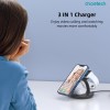 choetech t587 f 3 in 1 magnetic wireless charger station for iphone 12/13/14/airpods pro/iwatch choetech t587 f 3 in 1 magnetic wireless charger station for iphone 12/13/14/airpods pro/iwatch