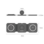 choetech t588 f bk 3 in 1 foldable fast wireless charger for phone/watch/earphone choetech t588 f bk 3 in 1 foldable fast wireless charger for phone/watch/earphone