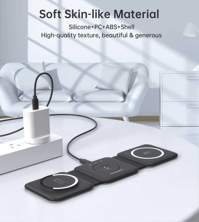 choetech t588 f bk 3 in 1 foldable fast wireless charger for phone/watch/earphone choetech t588 f bk 3 in 1 foldable fast wireless charger for phone/watch/earphone