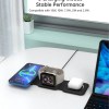 choetech t588 f bk 3 in 1 foldable fast wireless charger for phone/watch/earphone choetech t588 f bk 3 in 1 foldable fast wireless charger for phone/watch/earphone
