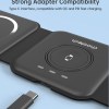 choetech t588 f bk 3 in 1 foldable fast wireless charger for phone/watch/earphone choetech t588 f bk 3 in 1 foldable fast wireless charger for phone/watch/earphone