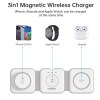 choetech t588 f wh 3 in 1 foldable fast wireless charger for phone/watch/earphone