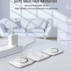 choetech t588 f wh 3 in 1 foldable fast wireless charger for phone/watch/earphone