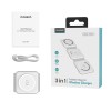 choetech t588 f wh 3 in 1 foldable fast wireless charger for phone/watch/earphone