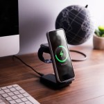 choetech t608 f bk 15w 4 in 1 wireless charger stand for iwatch and samsung watch (black) choetech t608 f bk 15w 4 in 1 wireless charger stand for iwatch and samsung watch (black)