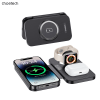 choetech t616 f bk 3in1 magnetic foldable wireless charger black