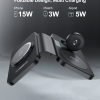 choetech t616 f bk 3in1 magnetic foldable wireless charger black