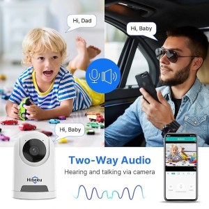 hiseeu fh2c 2mp wifi wireless security camera for home/baby/pet 2 way audio & motion detection