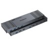 simplecom km490 hdmi and displayport dual monitor kvm switch for 2 computers with 4 port usb 3.0 hub 5gbps 8k@60hz