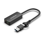 simplecom nu405c superspeed usb c and usb a to 2.5g ethernet network adapter 2.5gbps lan