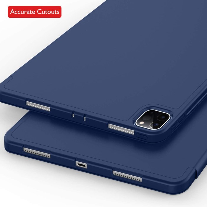 ipad pro 11 inch 2020 soft tpu smart premium case auto sleep wake stand cover pencil holder navy blue ipad pro 11 inch 2020 soft tpu smart premium case auto sleep wake stand cover pencil holder navy blue