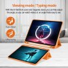 ipad pro 11 inch 2020 soft tpu smart premium case auto sleep wake stand cover pencil holder orange