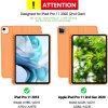 ipad pro 11 inch 2020 soft tpu smart premium case auto sleep wake stand cover pencil holder orange