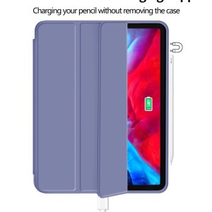 ipad pro 11 inch 2020 soft tpu smart premium case auto sleep wake stand cover pencil holder purple ipad pro 11 inch 2020 soft tpu smart premium case auto sleep wake stand cover pencil holder purple