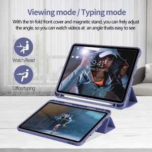 ipad pro 11 inch 2020 soft tpu smart premium case auto sleep wake stand cover pencil holder purple ipad pro 11 inch 2020 soft tpu smart premium case auto sleep wake stand cover pencil holder purple
