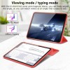 ipad pro 11 inch 2020 soft tpu smart premium case auto sleep wake stand cover pencil holder red
