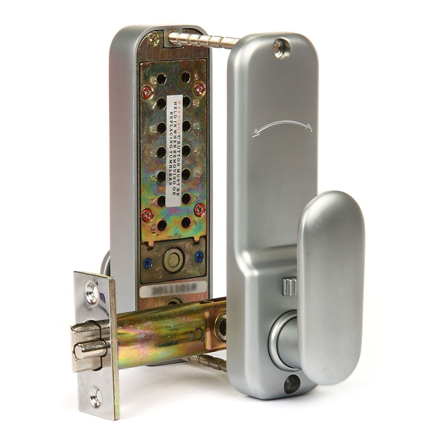 weatherproof mechanical keyless password door security lock for home office