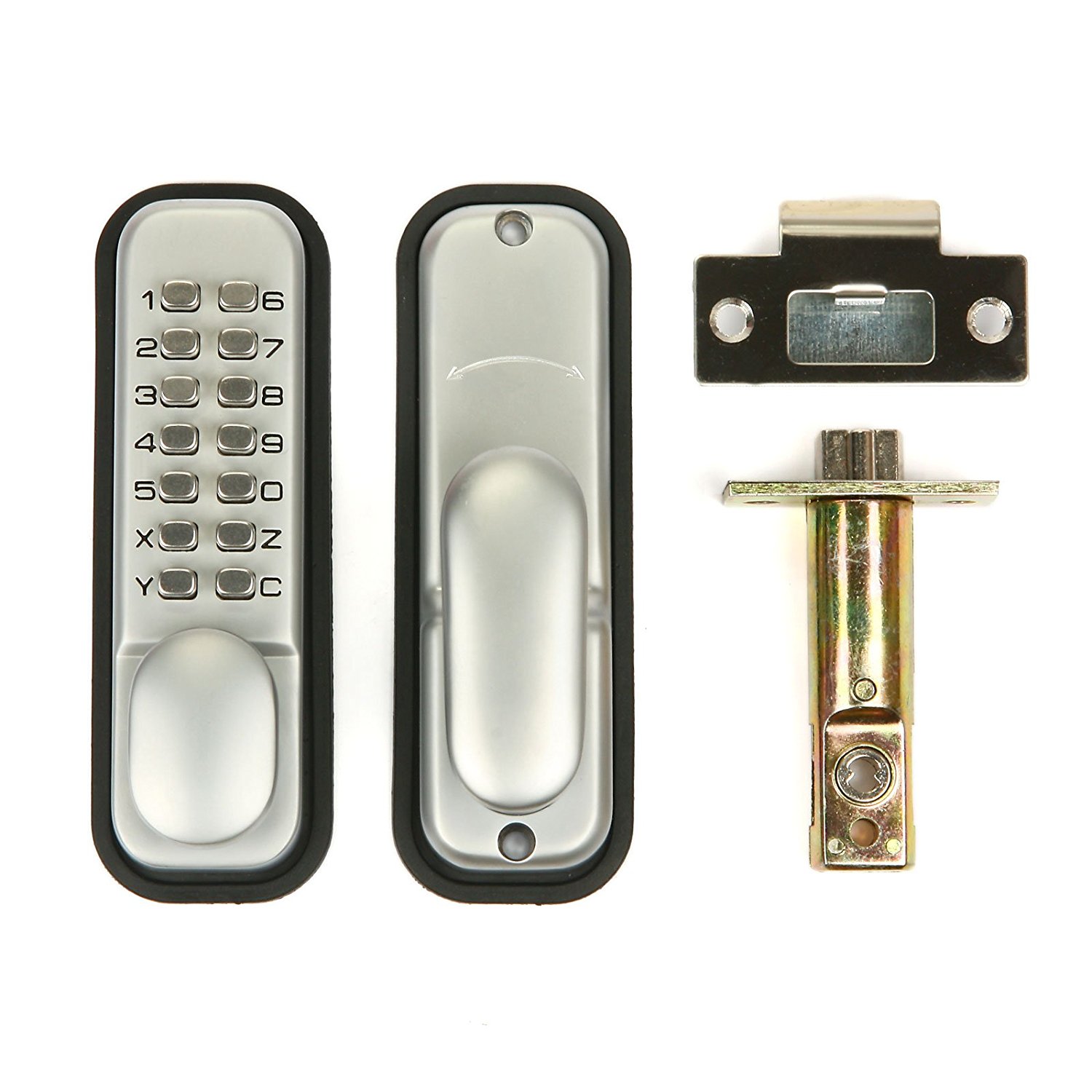 weatherproof mechanical keyless password door security lock for home office