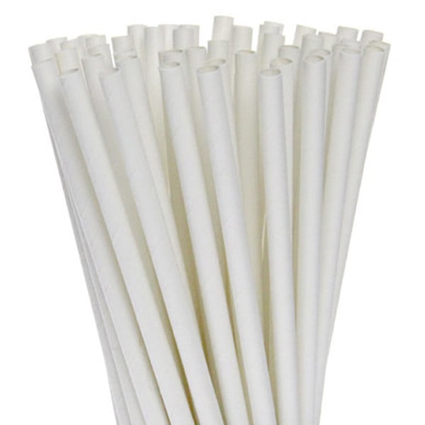 200 pack white drinking straws biodegradable eco paper birthday party event bistro bar cafe take away 200 pack white drinking straws biodegradable eco paper birthday party event bistro bar cafe take away
