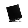kanto s4 angled desktop speaker stands for midsize speakers pair, black kanto s4 angled desktop speaker stands for midsize speakers pair, black