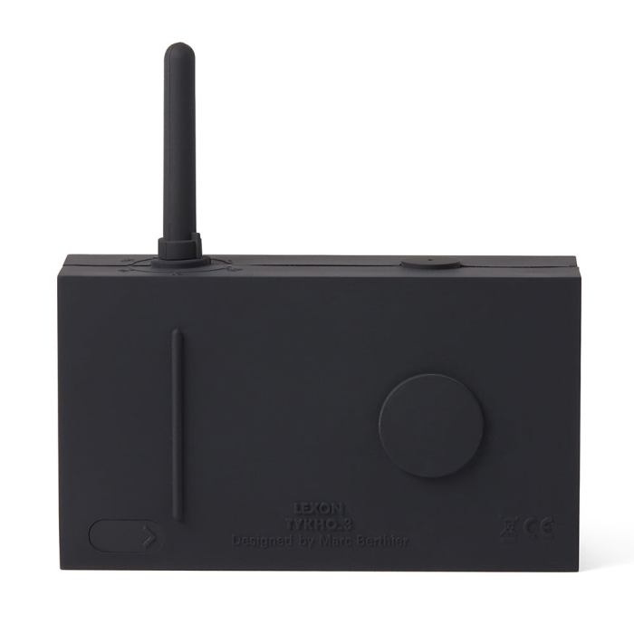 lexon thykho 3 fm radio & bluetooth speaker black lexon thykho 3 fm radio & bluetooth speaker black