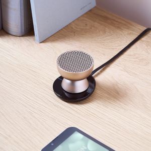 lexon tamo infinitely pairable bluetooth speaker gold