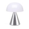 Lexon Mina L Large Portable Led Lamp - Alu Polish Lexon Mina L Large Portable Led Lamp - Alu Polish
